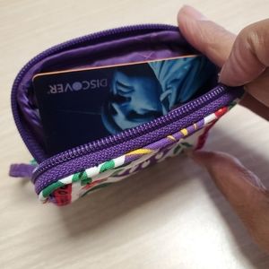 Vera Bretley small coin/card bag.